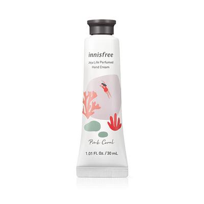 Innisfree Jeju Life Perfumed Hand Cream - Pink Coral 30 ml - Hand Creams