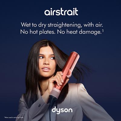 Dyson Airstrait Strawberry Bronze and Blush Pink 1's - Straighteners