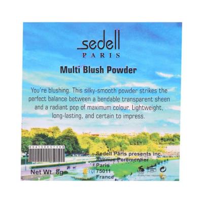 Sedell Professional Multi Blush Powder 03 Shade 8 gm - Blushes