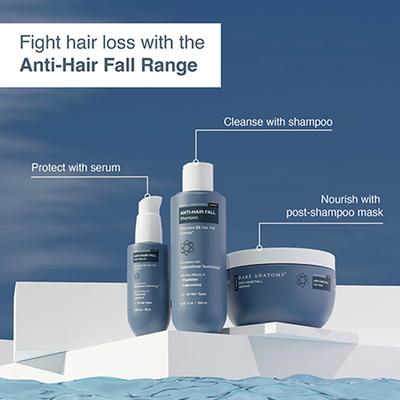 Bare Anatomy Anti Hair Fall Shampoo 5X Hair Fall Control Sulphate & Paraben Free 250 ml - Shampoos