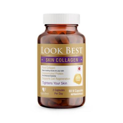 HealthBest LookBest Skin Collagen Capsule 60's - Multi-Vitamins