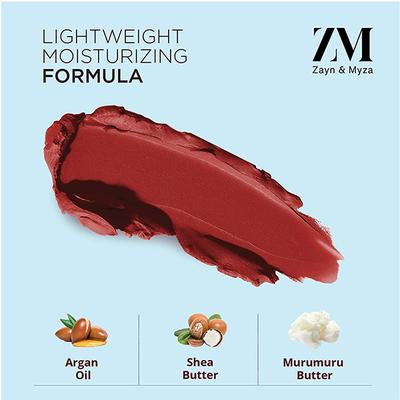ZM Zayn & Myza Rich Matte Lipstick - Iconic 4.2 gm - Lipsticks