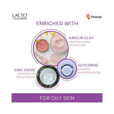 Lacto Calamine Face Lotion for Oil Balance - Oily Skin - 60ml - Face Moisturizers