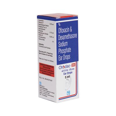 Otodac DX Ear Drops 5ml - Ear Conditions-EAA