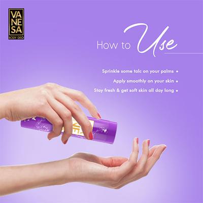 Vanesa Escape Talcum Powder 300 gm - Talcum Powders