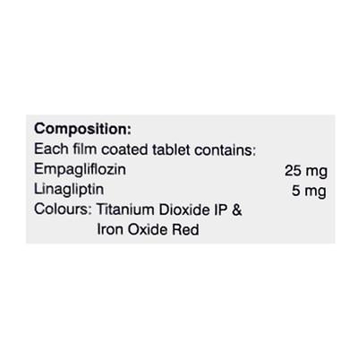 EMPIFORD 25 L Tablet 10's - Diabetes-Ant
