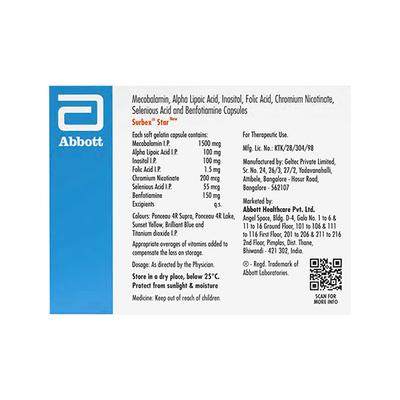 SURBEX STAR NEW Capsule 10's - Supplements-Vam