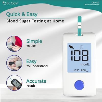 Dr. Odin Blood Glucose Meter GDH FAD Kit (AC307) - Blood Glucose Monitors/Strips