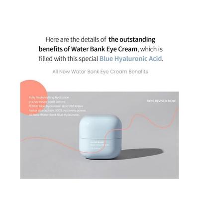 LANEIGE WATER BANK BLUE HYALURONIC EYE CREAM 25 ml - Under Eye Creams & Serums