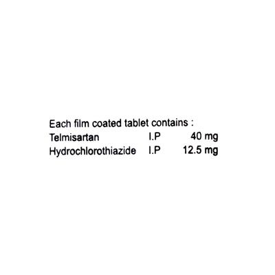ADITEL H 40mg Tablet 10's - Hypertension-Ang