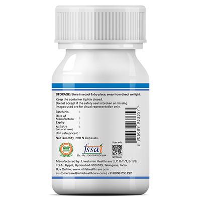 INLIFE Chelated Zinc Complex Veg Capsules 120's - Calcium And Minerals