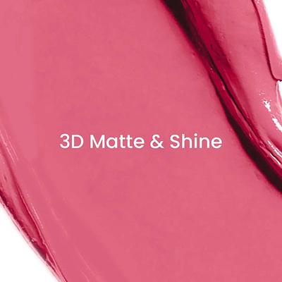Lakme Unreal 3D Slim Bullet, Matte Finish, Pink Bloom, 3.6gm - Lipsticks