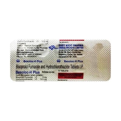 Besoloc H Plus Tablet 10'S - Hypertension-Bet