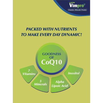 Lupin Vimpro Protein Powder - Chocolate Flavour 400 gm - Protein Drink