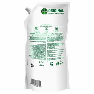 Dettol Original Liquid Handwash (Buy 1 Get 1 Free) 675 ml - Hand Wash & Soaps