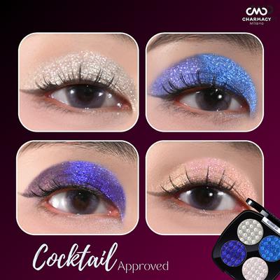 Charmacy Milano Insane Quad Eyeshadow Palette- 02 3.6 g - Eye Shadow Palettes