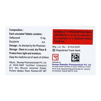 DEFAC 6 Tablet 10's - Allergies-Ant