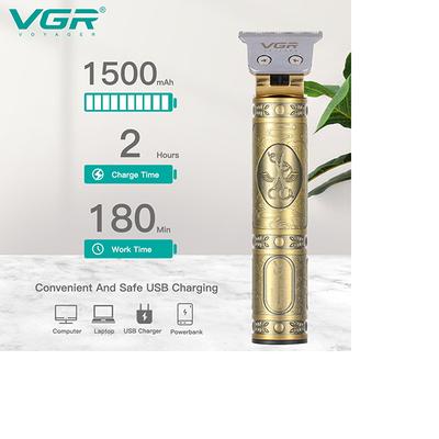 VGR V-085 Trimmer T9 Runtime 120 min Trimmer for Men (Gold) 1's - Trimmers