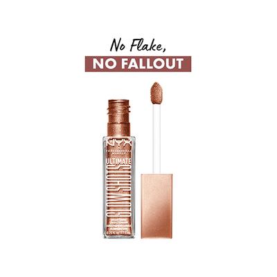 Nyx Professional Makeup Ultimate Glow Shots Liquid Eyeshadow - Golden Goji 7.5 ml - Eyeshadow, Bases & Primers