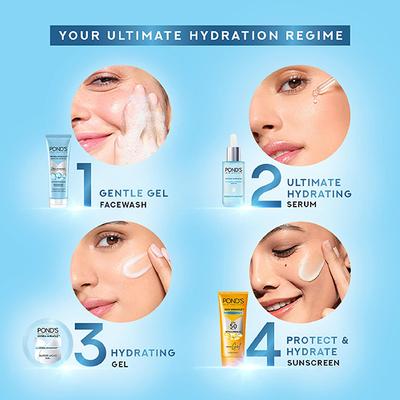 Pond's Hydra Miracle Super Light Gel with Hyaluronic 300 ml - Face Moisturizers