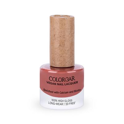 Colorbar Vegan Nail Lacquer-Winter Rose-144 8 ml - Nail Polish