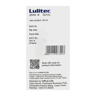 LULITEC Spray 30ml - Fungal Infections-Taa
