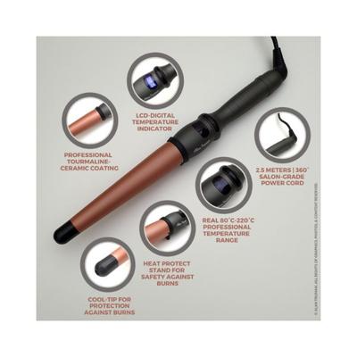 Alan Truman Gold Ceramic Wand - Large 1's - Rollers & Curlers