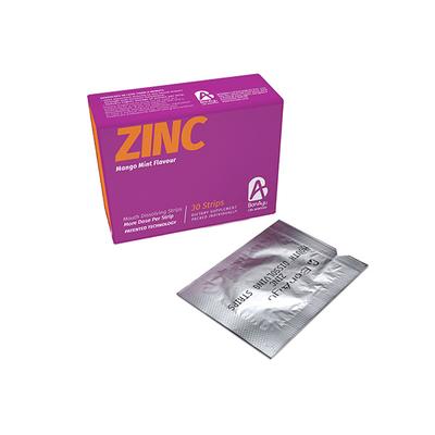 BonAyu Zinc Mouth Dissolving Strips - Mango 30's - Amino Acids