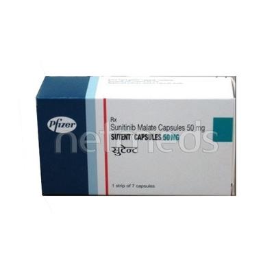 SUTENT 50mg Capsule 7's - Cancer Oncology-Tar