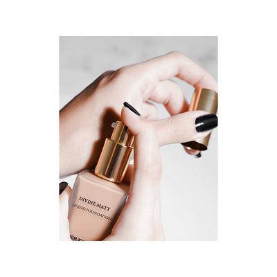 Samer Khouzami Divine Matt Liquid Foundation - 47 (Warm, Olive) 30 ml - Foundation