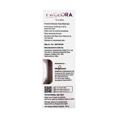 FACEORA FACE WASH Gel 100g - Cleanser-Ota