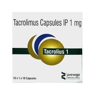 TACROLIUS 1 Capsule 10's - Auto Immune Disease-Imm