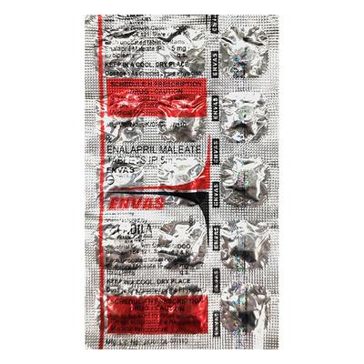 Envas AM 5mg Tablet 15'S - Hypertension-ACE