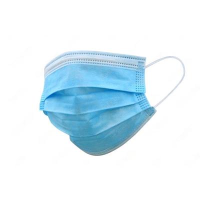 3 Ply Face Mask - Blue - Masks & Peels