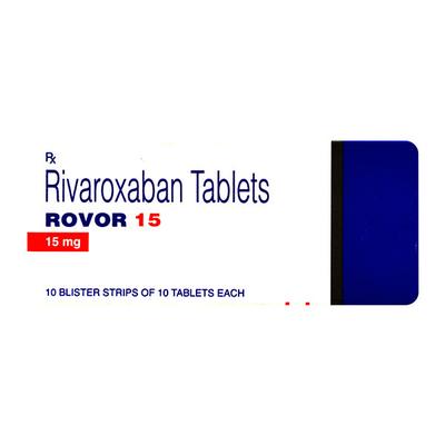 ROVOR 15 Tablet 10's - Blood Clot-Ant