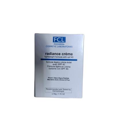 Fixderma Cosmetic Laboratories Radiance Cream Lightweight Formula With SPF 40 50 g - Face Creams