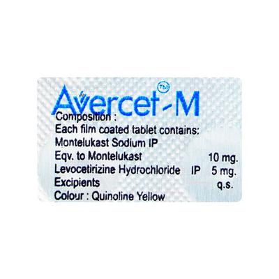 Avercet M Tablet 10's - Allergies-Ant