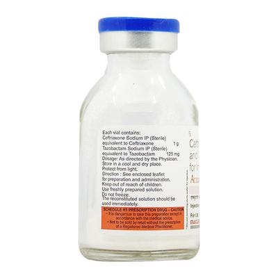 Accutaz AS Injection 1'S - Bacterial Infections-Cep