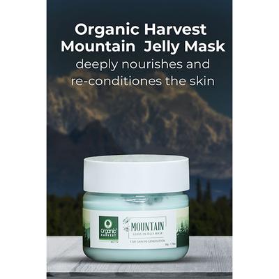 Organic Harvest Activ Mountain Leave-in Jelly Mask 50 gm - Masks & Peels