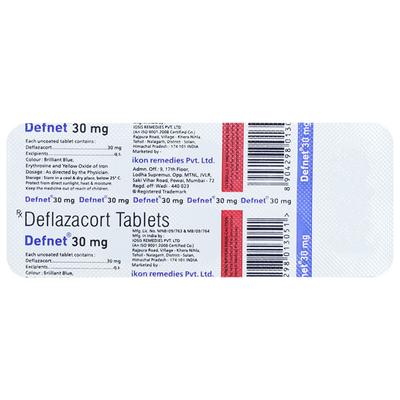 DEFNET 30mg Tablet 10's - Auto Immune Disease-Imm