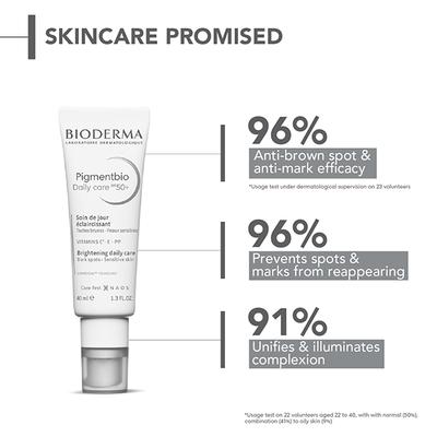 Bioderma Pigmentbio Daily Care Spf 50+ Brightening Cream For Skin Prone 40 ml - Face Sunscreen