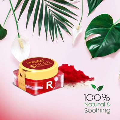 Keya Seth Aromatherapy 100% Natural Dust Sindoor Red 3 gm - Sindoor