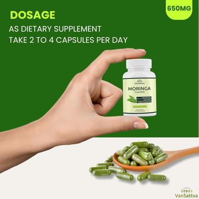 Vansattva Moringa Capsule 60's - Speciality Medicines