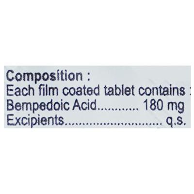 BEMPIFY 180 Tablet 10's - High Cholesterol-Dys