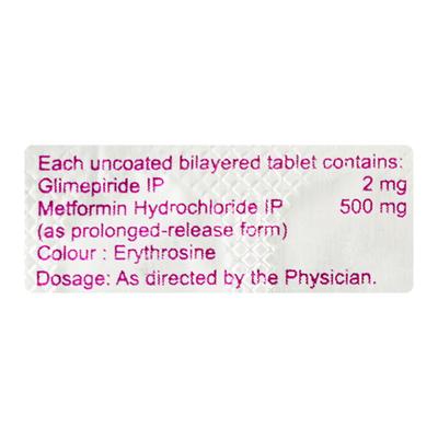 GMM 2mg Tablet 10's - Diabetes-Ant