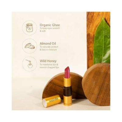Soultree Ayurvedic Lipcare Colour Rich Deep Blush 820 4 gm - Lipsticks