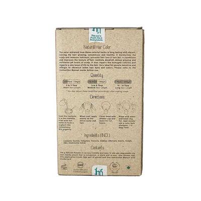 HM Herbal Me Light Brown Certified Natural Hair Colour 200gm - Powder