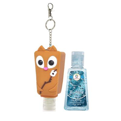Bloomsberry Sanitizer Combo Pack (Nutty Holder + Bubble Kiss) 30 ml - Hand Sanitizer