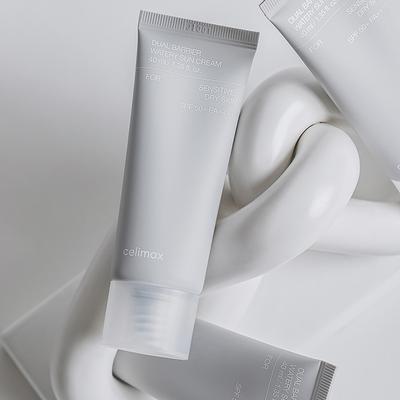 Celimax Dual Barrier Watery Sun Cream SPF 50+ Pa++++, Lightweight 40 ml - Face Sunscreen