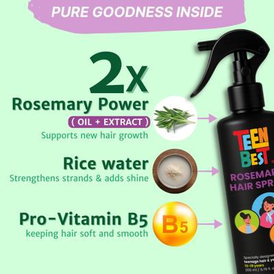 HealthBest Teenbest Rosemary Water Spray 200 ml - Face Serum